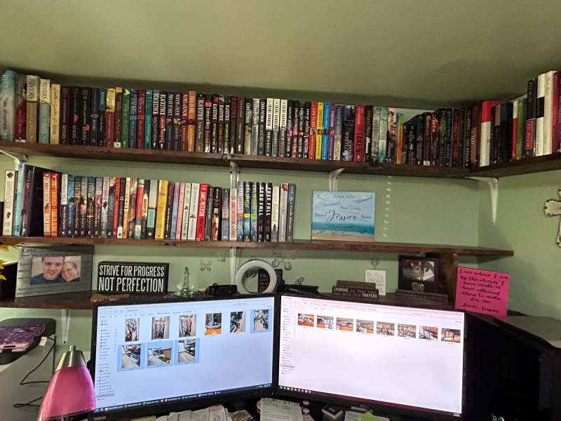 Book Shelves After