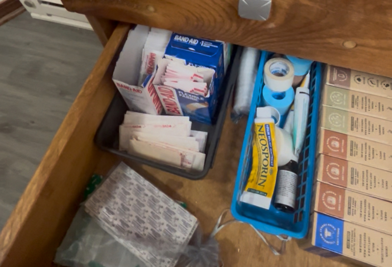 First Aid Drawer After