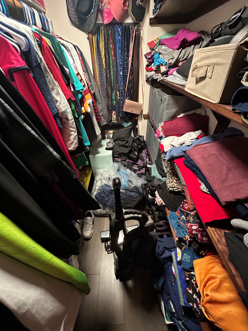 Closet Before